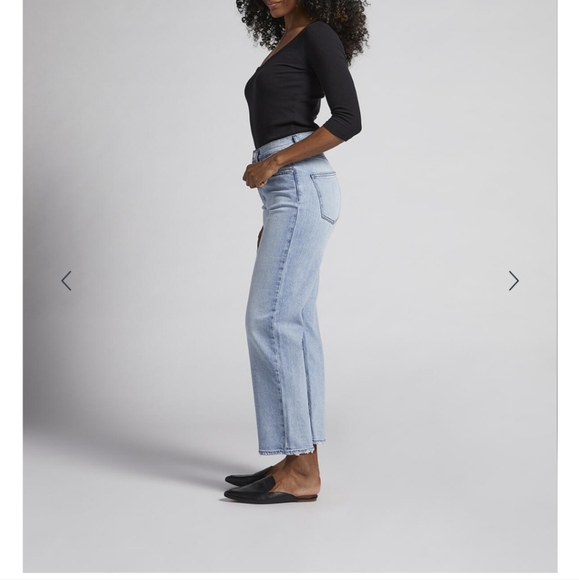 Rachel High Rise Loose Leg Jeans - Picture 2 of 11